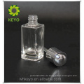 15ml weiß matt Glas Tropfflasche Silber weiß Gummi Tropfflasche Siebdruck für kosmetische ätherisches Öl